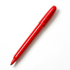 Red Marker Pen For Daily Tasks high resolution picture