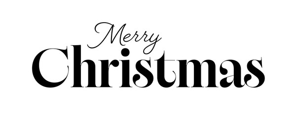 Merry Christmas Text PNG