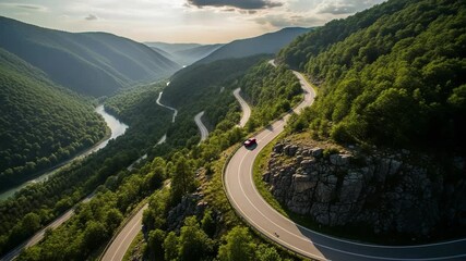 Futuristic cityscape with holographic projections - Powered by Adobe
