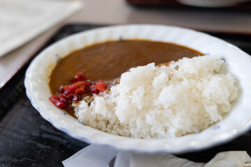 美味しそうなカレーライス