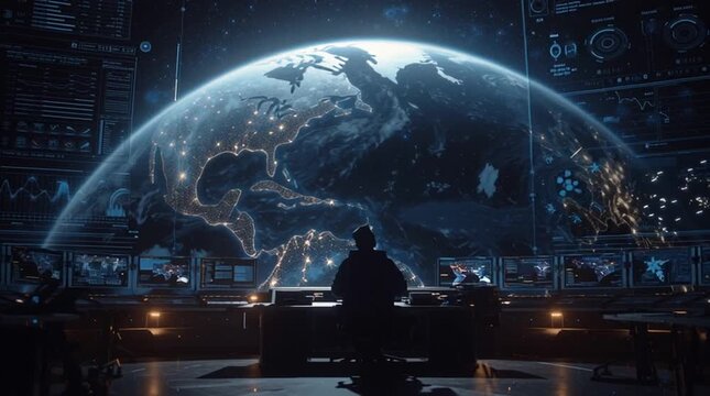 Global Tracking Center &mdash; Holiday Logistics Control Video