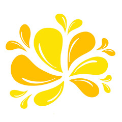 abstract floral design