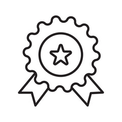 Certificate of achievement award diploma document icon vector graphic design for education concept. Certification Outline Style Icon. Finance Money Seo Outline Icon. website security certificate icon.