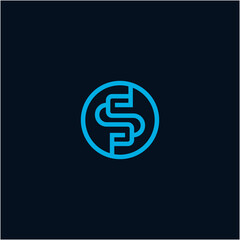 S Minimalist Brand Logo