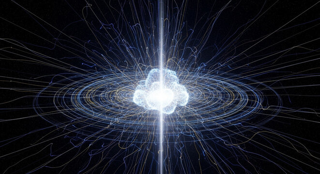 particle vortex spiral geometry