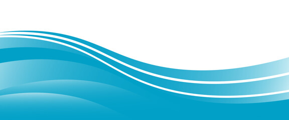 Blue and white business wave banner background.eps 10.
