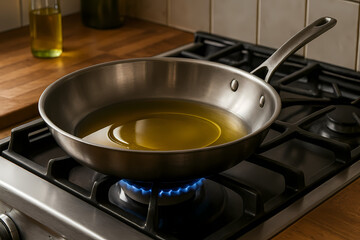 stainless steel kitchen stove