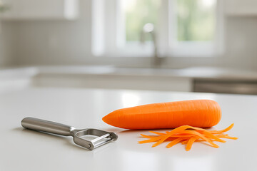 carrot and knife
