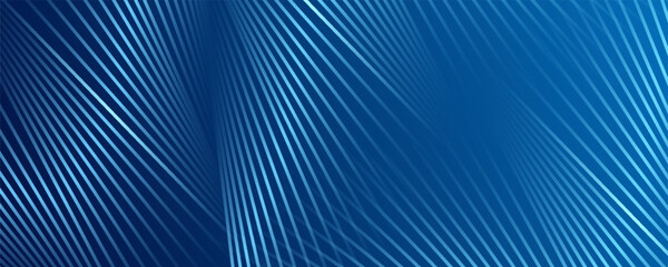 Naklejka premium Abstract futuristic dark blue background with light and shadow
