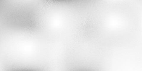 Vector shiny foil or silver metallic pattern. Texture of transparent, matte white and grey frosted glass, blur effect