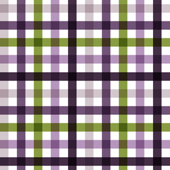 A seamless, repeating geometric pattern of a classic gingham or plaid design