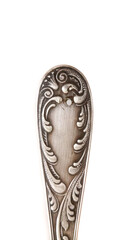 Kitchen ladle made of nickel silver.