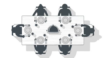 A versatile abstract geometric design featuring a dynamic arrangement of shapes and lines suitable for various digital and print applications