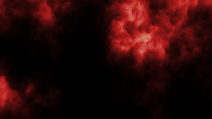red smoke background