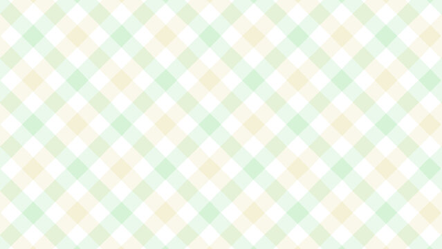 黄色と緑色の2色チェック柄背景壁紙、アスペクト比16；9	