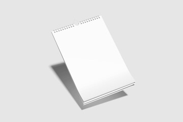 Blank Wall Calendar Mockup