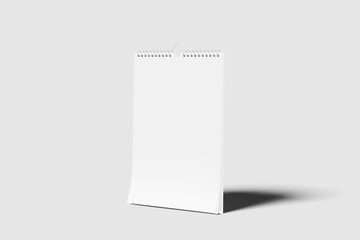 Blank Wall Calendar Mockup
