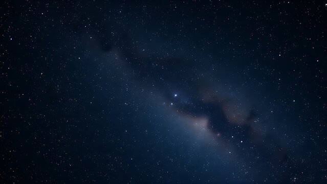 Elegant, luminous chains of star clusters weaving through the velvet blackness of space like a celestial necklace.