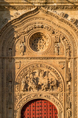 Obraz premium Magnificent historic facade of the Salamanca Cathedral, Spain