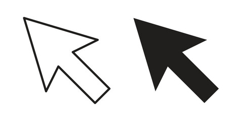 Cursor icon designs collection for mobile, ui, web.