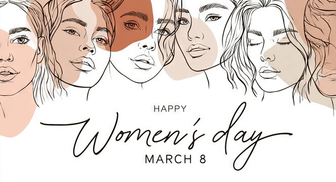 Celebrating Happy International Women's Day with Unity in Diversity among Women on March 8th
