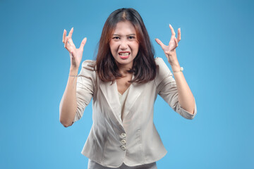 Confident Professional Businesswoman Angry