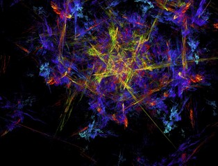 Imaginatory fractal abstract background Image