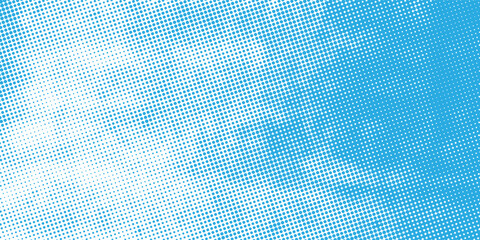 Transparent Vector Gradient Blue Color Halftone Background Staggered Dots Pattern modern dotted © Zidas