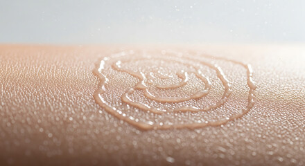 Hydrated skin with serum, a luxurious moisturizer for radiant beauty and youthful texture, perfect for skincare campaigns promoting health and wellness