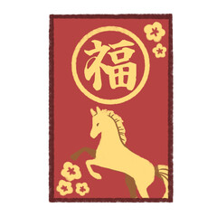 Chinese New Year Horse Red Envelope
