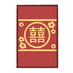 Chinese Wedding Red Envelope Flowers