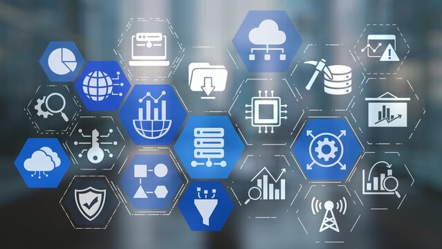 Concept of big data processing and analysis using big data architecture enables insights, big data visualization, and big data integration. Gist - Powered by Adobe