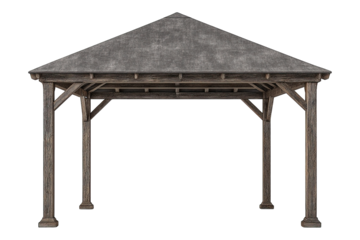 Elegant Outdoor Gazebo Structure for Garden or Patio.