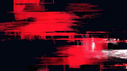 Red and black color background, brush stroke, grunge style, minimalistic design, epic wallpaper.