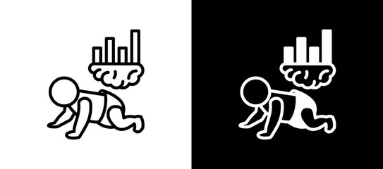 Child Development linemixed icon