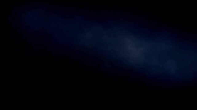 Lightning struck at night 