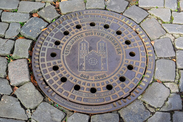 Kanaldeckel, Gullydeckel, Hansestadt Stade