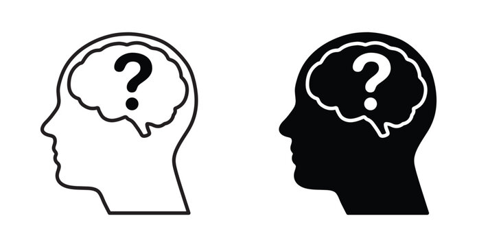 Curious mind icon