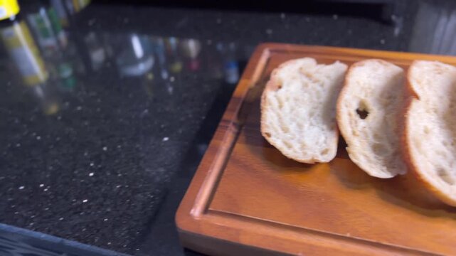 close up a slice of whole grain sourdough bread