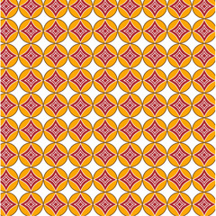 Creative Starburst Geometric Pattern Design Template.