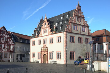 Obraz premium Rathaus in Groß-Umstadt