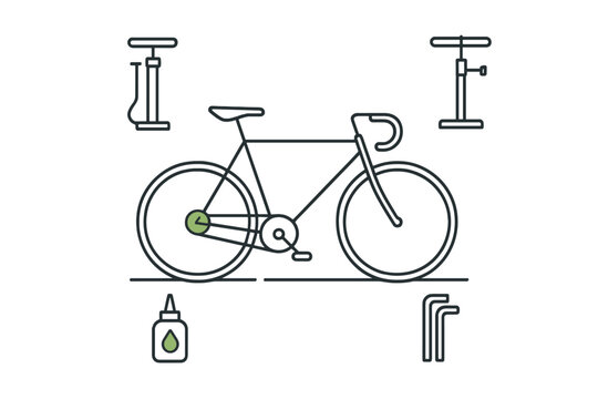 Essential tools and equipment for bicycle repair and maintenance service