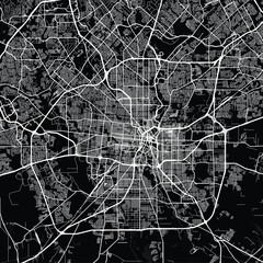 San Antonio City Map precision linework defines the urban grid with subtle contrast conveying structured information through minimalist cartographic design begin of sentence, emphasizing refined.