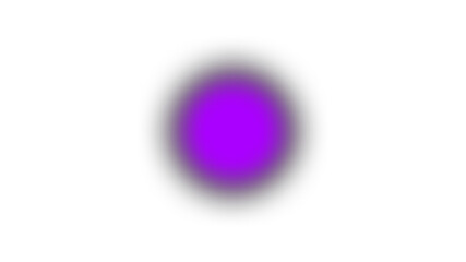 Blurred Purple Glow Effect PNG Soft Mystic Radiant Circular Light