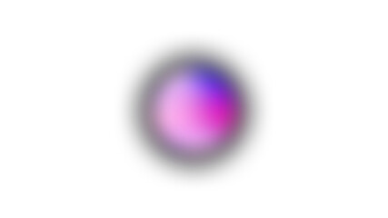 Blurred Soft Glow Overlay PNG Hazy Circular Light Effect