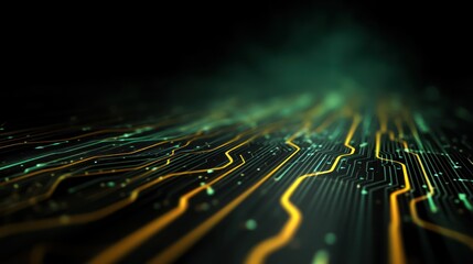 Abstract circuit board illustration