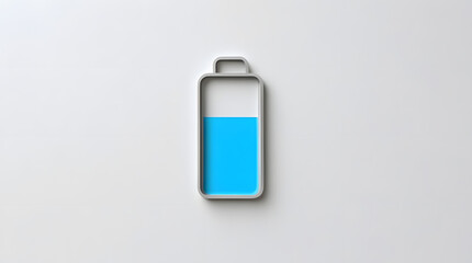 image of battery filled with solution 