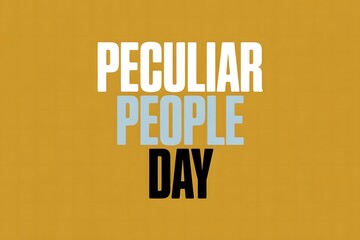 Peculiar People Day highlights extraordinary individuals with rare qualities, creative thinking, quirky behaviors, and inspiring uniqueness that encourage everyone to appreciate diversity and embrace 