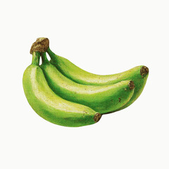 Bunch of Green Bananas
