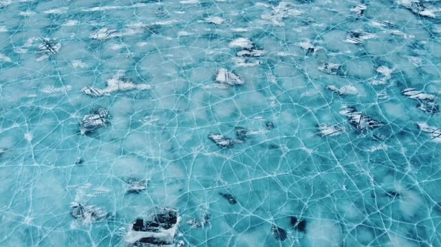 The fantastic ice shell of Lake Baikal